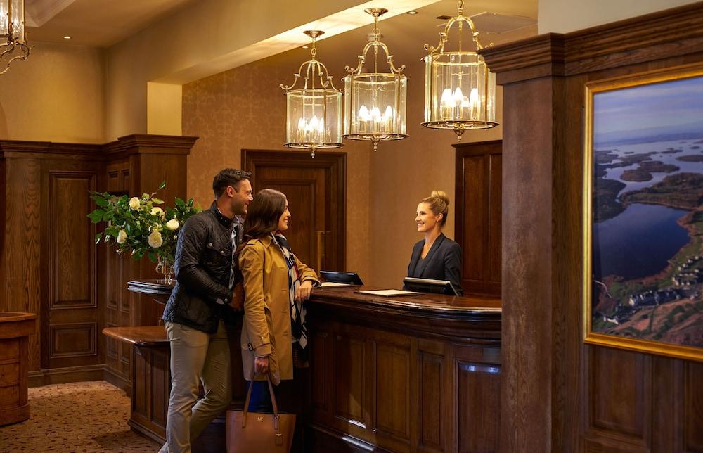 Lough Erne Resort Enniskillen Exterior foto The lobby at the Inn at the Opera