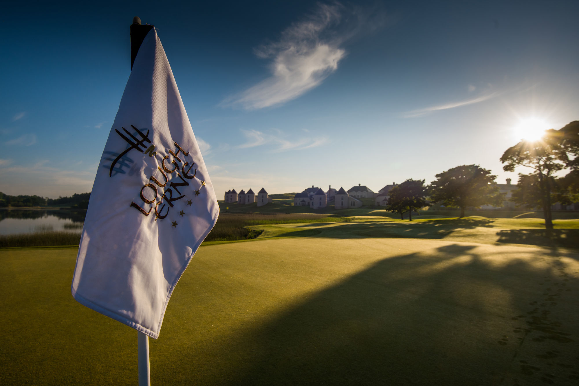 Lough Erne Resort Enniskillen Exterior foto The 18th green at The Ocean Club