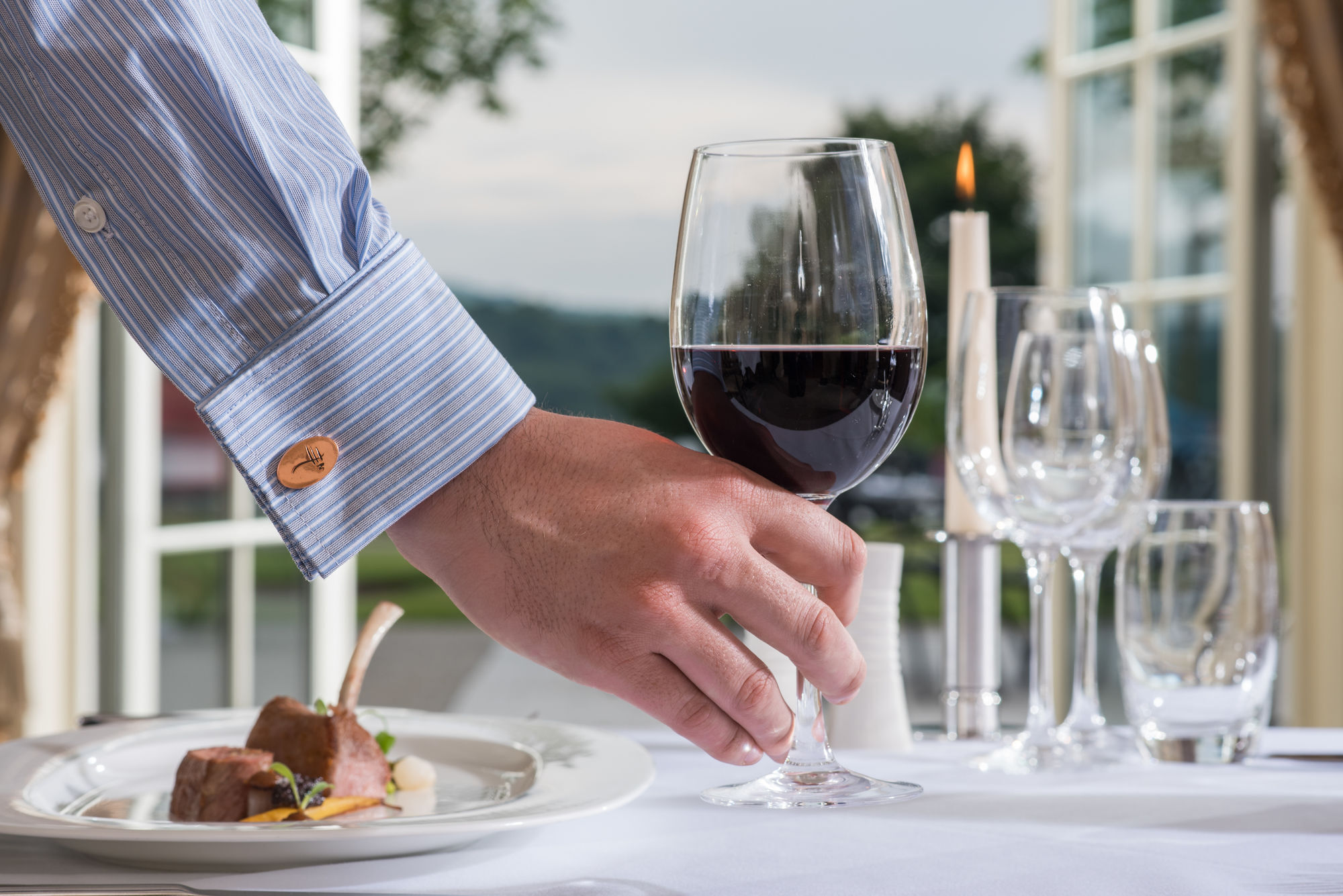 Lough Erne Resort Enniskillen Exterior foto Wine service